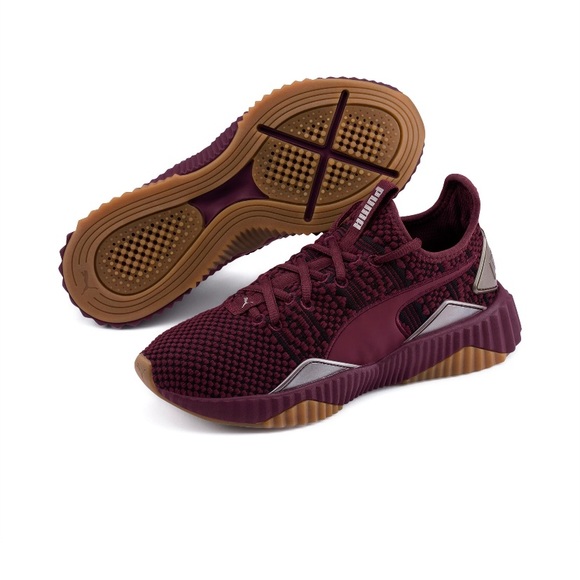 Puma defy burgundy Clearance